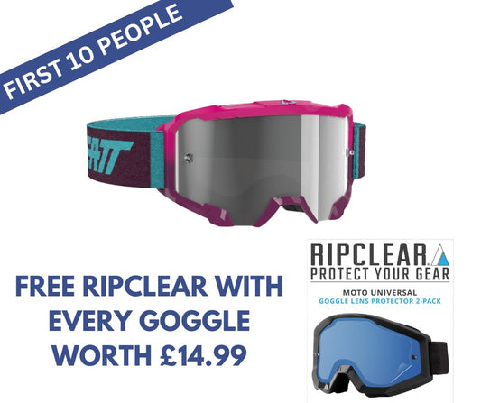 Deal of the week - GOGGLE VELOCITY 4.5 NEON PINK - LIGHT GREY LENS