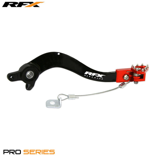 RFX Pro FT Rear Brake Lever (Black/Orange) KTM SX/SX-F EXC/EXC-F All Models 125-525 07-15 - Orange - RFX