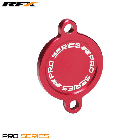 RFX Pro Oil Filter Cover (Red) Kawasaki KXF450 06-15 - Red - RFX