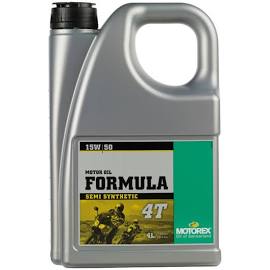 Motorex Formula 4T Semi Synthetic Oil 15w/50 4 Litre - MOTOREX