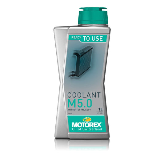 Motorex Pre-Mix Coolant M5.0 Blue 1 Litre - MOTOREX