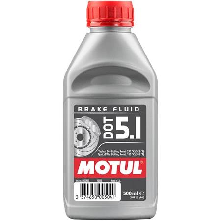 Motul Dot 5.1 Brake Fluid 0.5 Litre - Motul