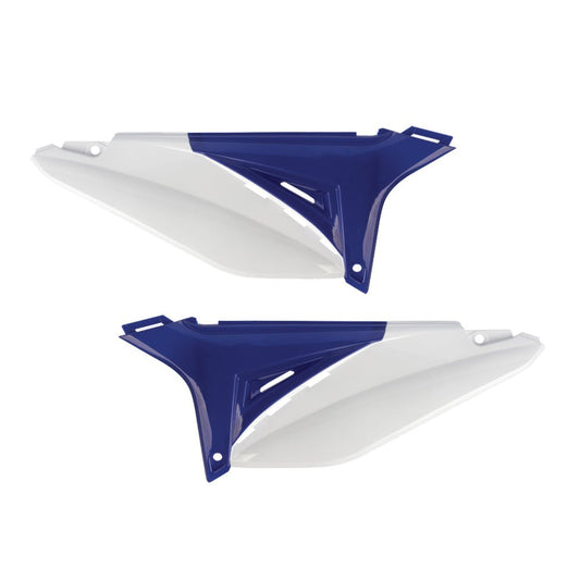 Polisport Plastics SIDE PANEL+AIRBOX COVERS SHERCO SE-R/SE-F 12-16 (OEM) BLUE/WHITE - White - Polisport