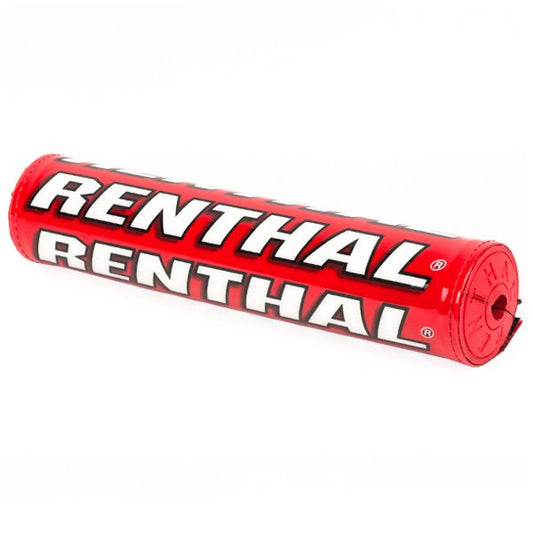 Renthal SX Bar Pad Solid Red White - Renthal