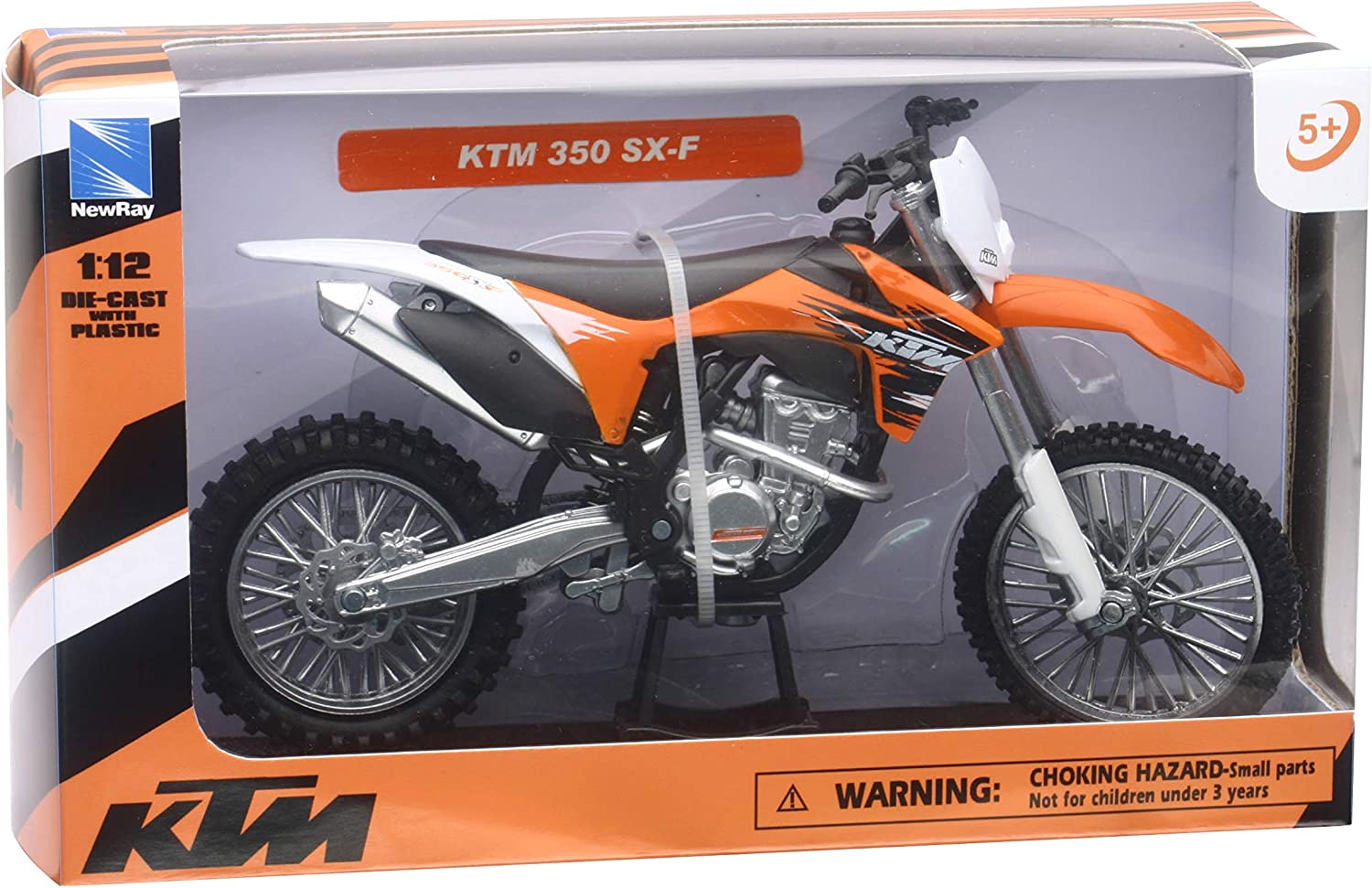 1:12 KTM SXF 350 2012 Toy Motocross Die-Cast Model - NewRay