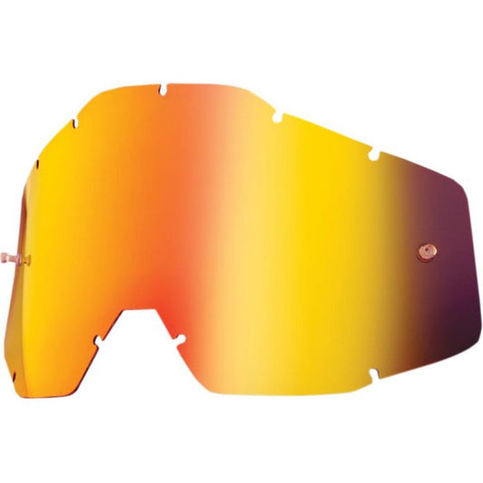 YOUTH MIRROR RED REPLACEMENT LENS FOR 100% JR GOGGLES