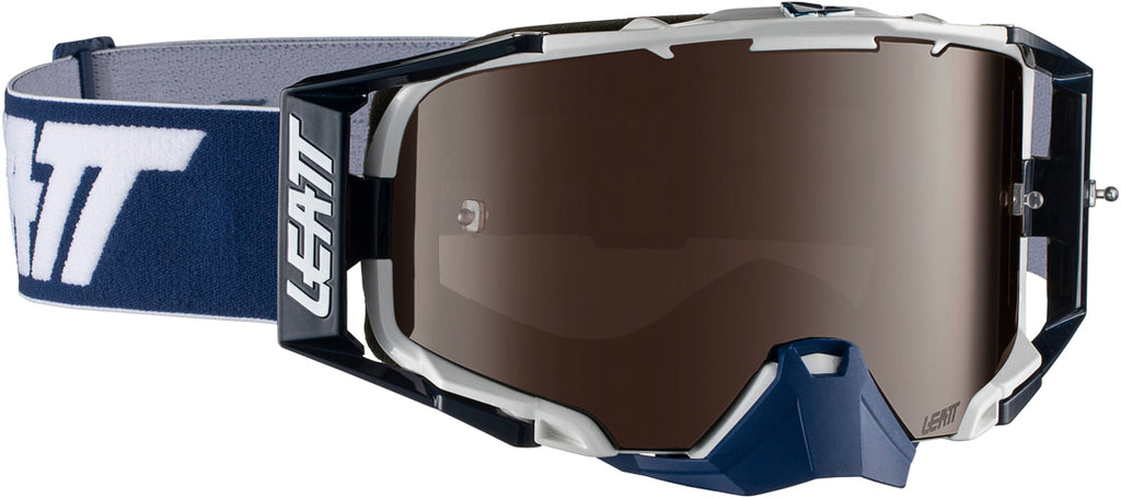 Leatt Velocity 6.5 Motocross Goggles - Iriz ink/white Platinum UC - Even Strokes