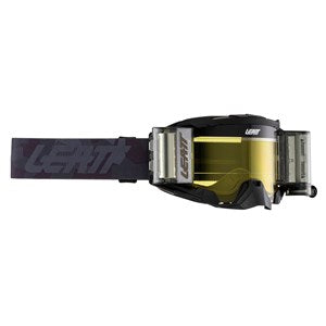 GOGGLE VELOCITY 5.5 ROLL-OFF STEALTH - YELLOW LENS - Leatt