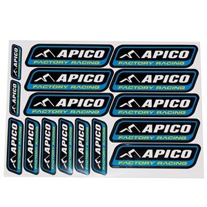 APICO A5 PROMO STICKER SHEET - To Enter a Default text in this section, - Apico