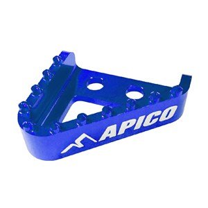 Apico - Brake Pedal Tip - OEM KTM/HUSA/HUSKY SX/SX-F 03-15 EXC/EXC-F 04-16 - Blue - Apico