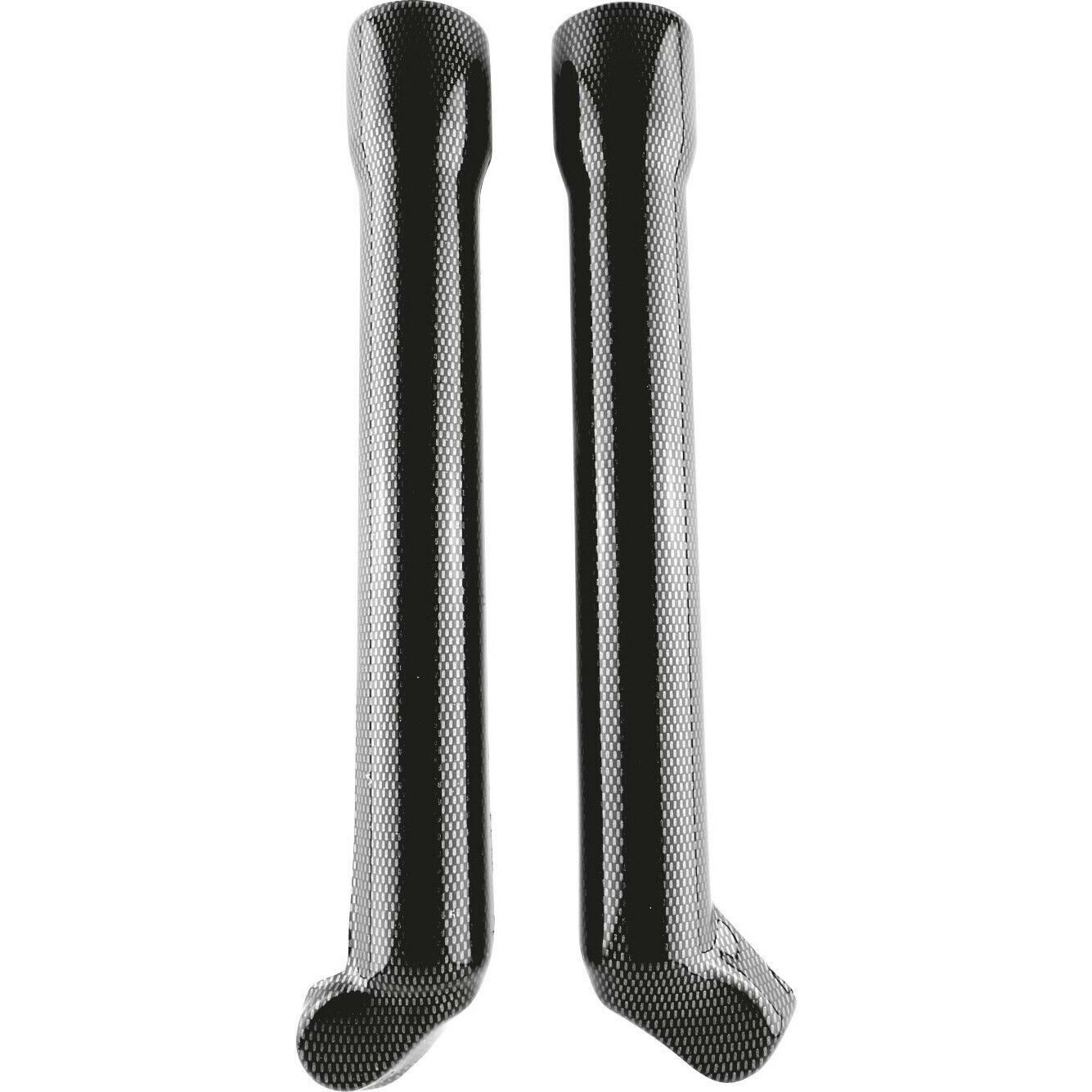 Apico Frame Guards - Lower - GAS-GAS/OSSA/JOTAGAS/SCORPA 05-17 (Marzocchi 40MM Fork) -Carbon Look - Apico