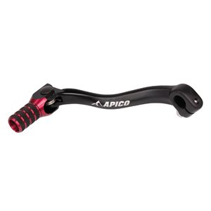 Apico Gear Pedal Elite - HONDA CRF250R 04-09 CRF250X 04-19 - Back / Red - Apico