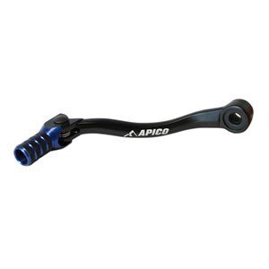 Apico Gear Pedal Elite - KTM/HUSKY SX85/105 03-17 TC85 14-17 Black/Blue - Apico