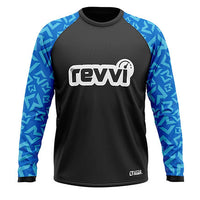 Revvi Kids Riding Jersey - Blue / A2 - Revvi