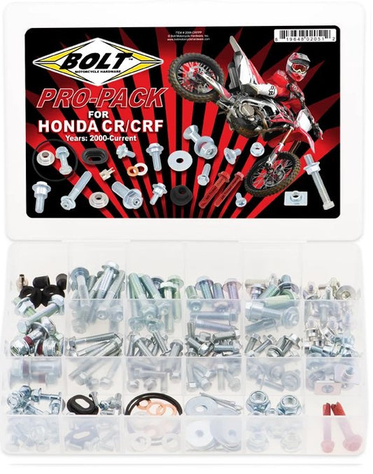 Bolt Motorcycle Hardware Honda CR / CRF Pro Pack Bolt Kit - Bolt Motorcycle Hardware