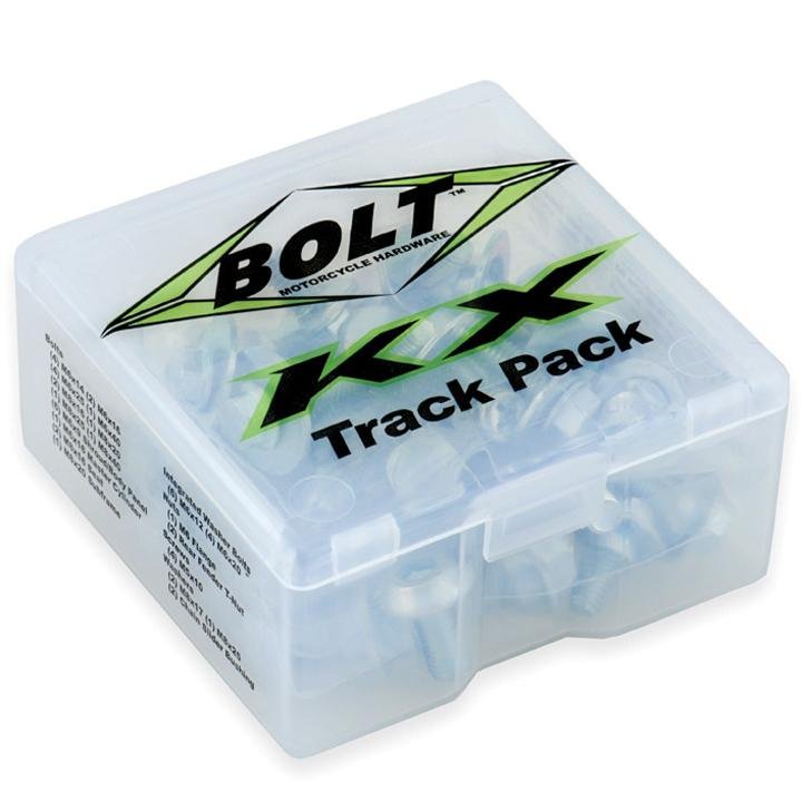 Bolt Motorcycle Hardware Kawasaki KX / KXF Style Track Pack Bolt Kit - Bolt Motorcycle Hardware