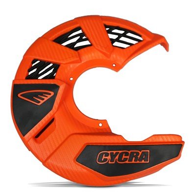 Cycra Front Disc Cover Universal Orange - Cycra