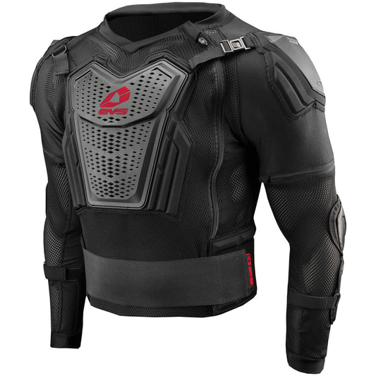 EVS Comp Suit Youth (Black/Red) Size Youth Small - S / Black - EVS