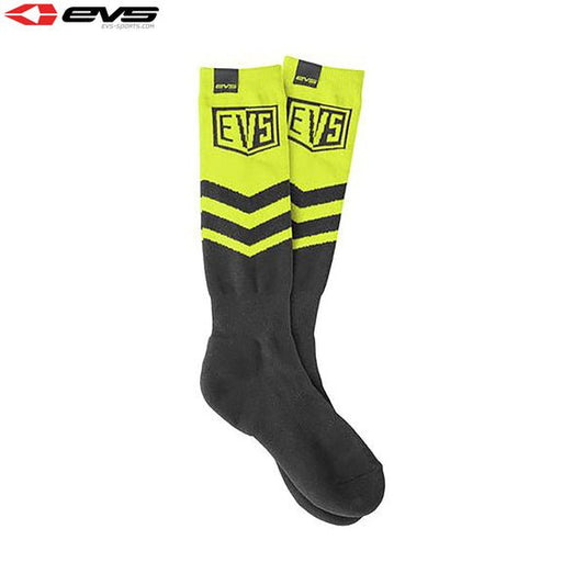 EVS Coolmax Moto Socks (Hi-Viz Yellow) Small/Medium - S/M / Hi-VizYellow - EVS