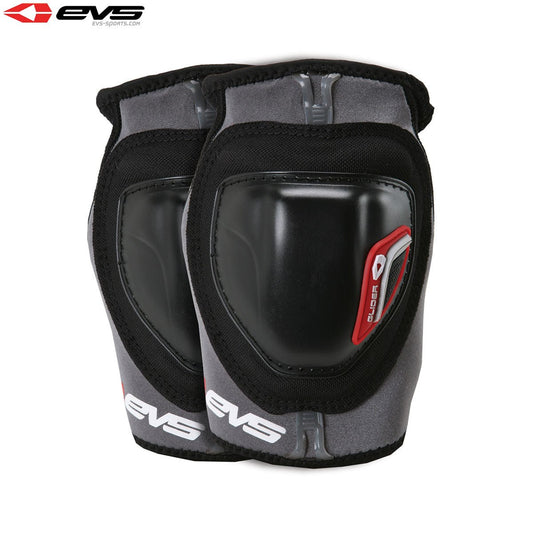 EVS Glider Elbow Guards Adult (Black/Red) Pair Size Small - S / Black/Red - EVS