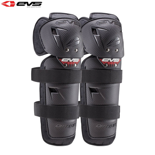 EVS Option Knee Guards Adult (Black) Pair Size Adult - OS / Black - EVS