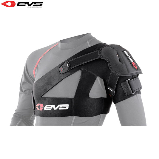 EVS SB04 Shoulder Stabiliser Inc Protection Cup Adult (Black) Size Large - L / Black - EVS
