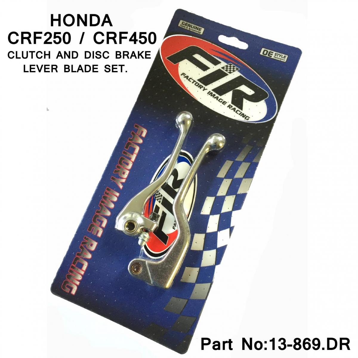 FIR Lever Blade Set Honda 07-17 CRF450 - FIR
