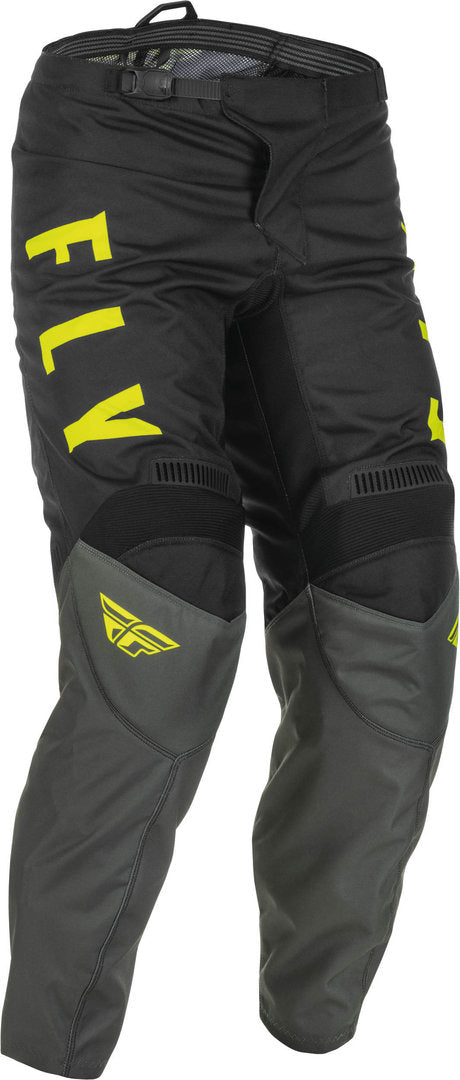 Fly Racing F-16 Motocross Pants Grey/Black/Hi-Vis -Pants - Size 30 - Fly Racing