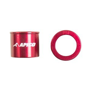 FRONT WHEEL SPACER HONDA CRF150R 07-24 RED - WSYH004 RD - Apico