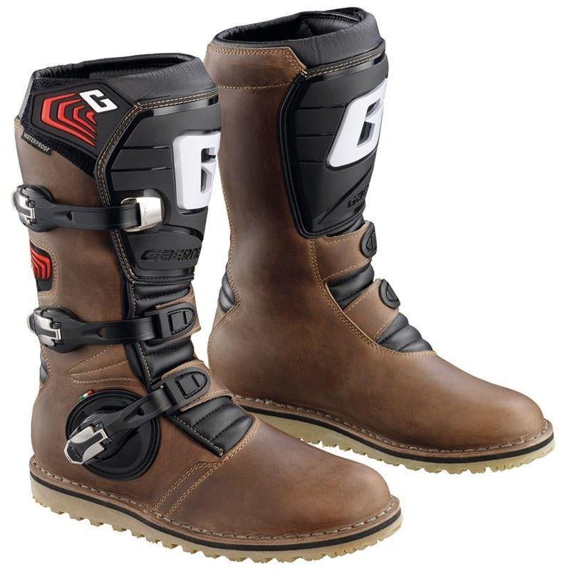 Gaerne Balance Oiled Brown Trials Boots - Gaerne