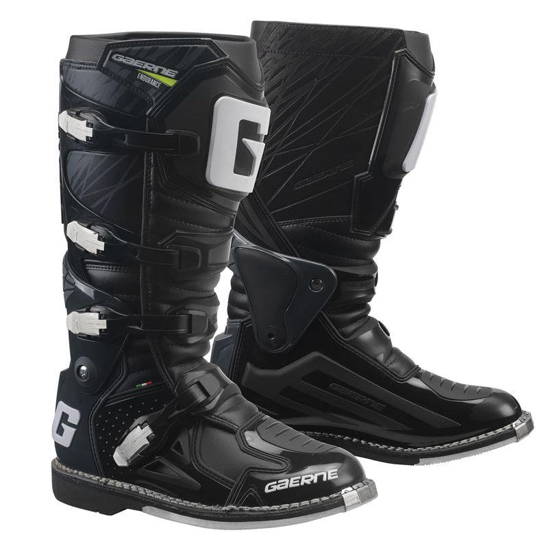 Gaerne FastBack Black Enduro Boots - EU 43 US 9 UK8 - 8 - Gaerne