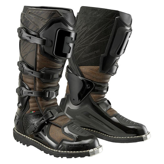 Gaerne FastBack Black/Brown Enduro Boots - Gaerne
