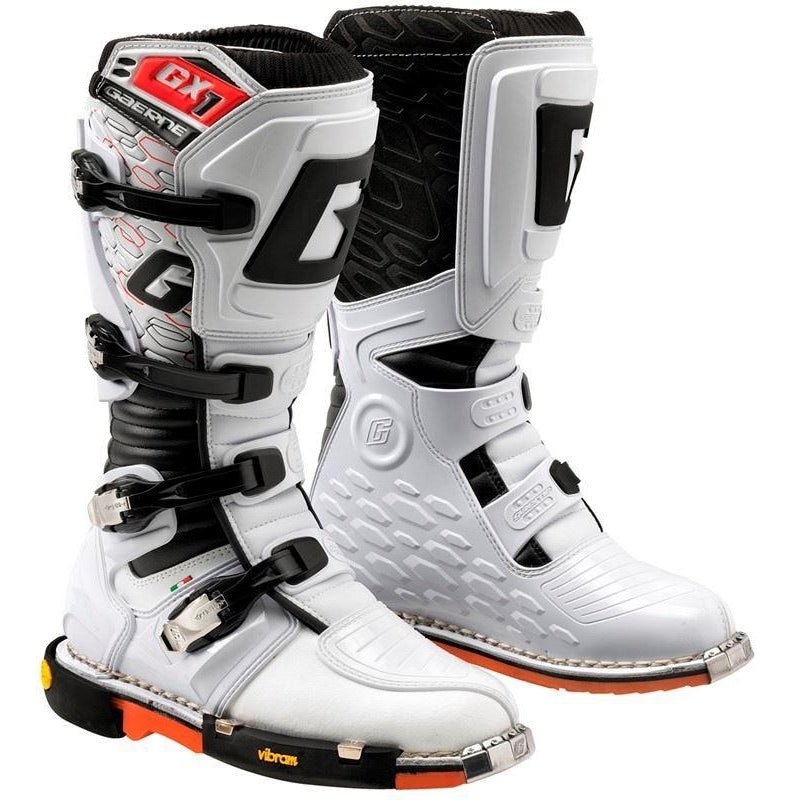 Gaerne GX1 Super Moto Boots - White - Gaerne