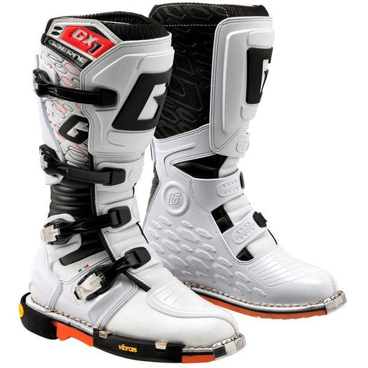 Gaerne GX1 Super Moto Boots - White - Gaerne