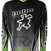 Hebo Pro TR-X Trials Pants & Jersey kit in Black Green - Hebo Trials Kit - Hebo