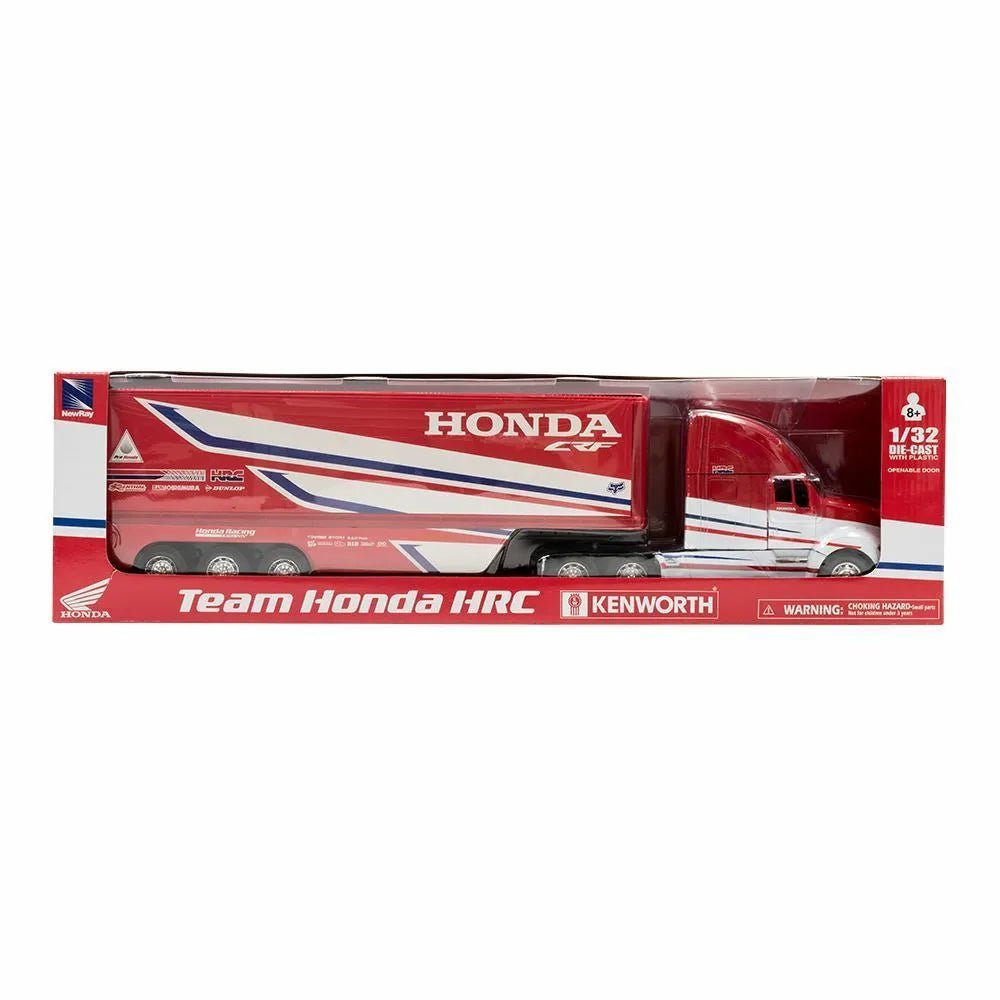 HRC Honda Racing Motorsport Truck Toy Motocross Model - NewRay