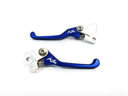 Kite Clutch And Brake Unbreakable Levers - Yamaha YZ85 / YZ65 (2019-) - Blue - Kite Parts