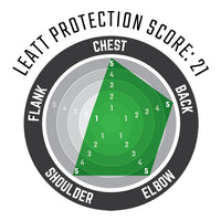 Leatt Chest / Body Protector 3DF AirFit - Black - Adult - Leatt