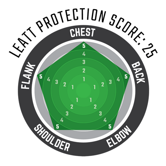 Leatt Chest / Body Protector 6.5 - Graphite - Adult - Leatt