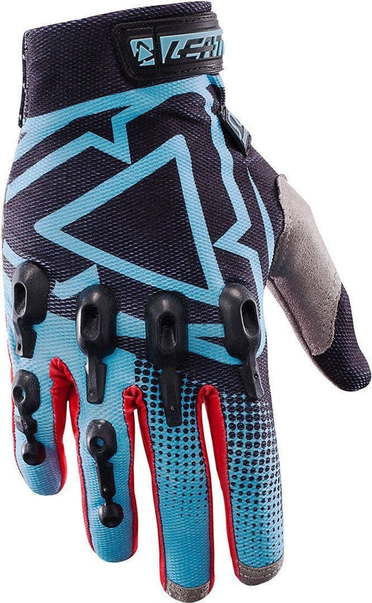 Leatt Gloves GPX 3.5 Lite - Black/Blue - Size L - Black/Blue Size LARGE - LEATT