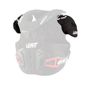 Leatt Shoulder Guards - Fusion 2.0 Junior - Black Pair - Leatt