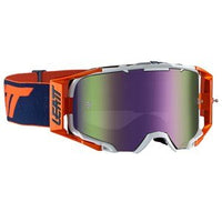 Leatt Velocity 6.5 Iriz org/ink purple Lens Motocross Goggles - Leatt