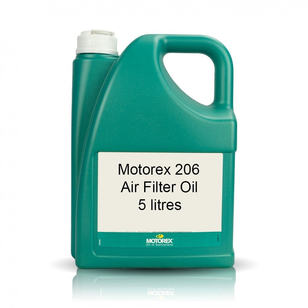 Motorex Air Filter Oil 206 Liquid (4) Blue 5L - MOTOREX