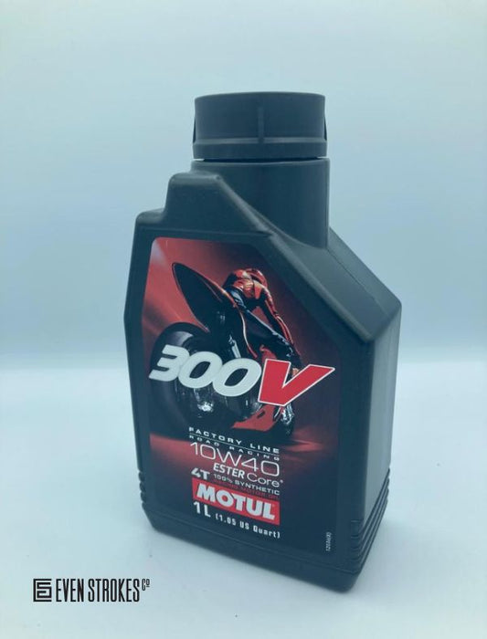 Motul 300V 4T Factory Line 10w-40 Off Road Ester Core Synthetic Racing Motorcycle Engine Oil - 1L - Motul