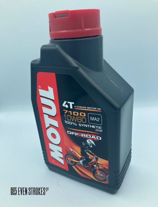 Motul 7100 10w60 4T 100% Synthetic Ester Oil (Off Road) - 1L - Motul
