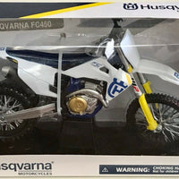 New Ray Toys 1:12 Husqvarna FC 450 Toy Model Motocross - New Ray Toys