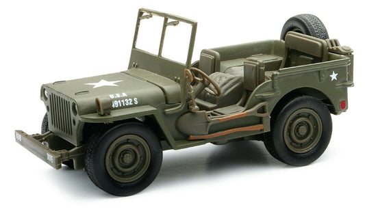 New Ray Toys 1:32 WWII USA Willys JEEP Toy Model - New Ray Toys