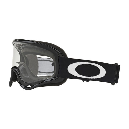 Oakley O Frame MX Goggle Adult (Jet Black) Clear Lens - oakley