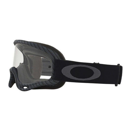 Oakley O Frame MX Goggle Adult (Matte Carbon Fiber) Clear Lens - oakley