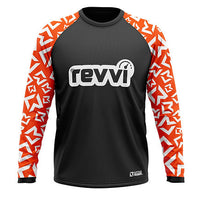 Revvi Kids Riding Jersey - Orange / A2 - Revvi